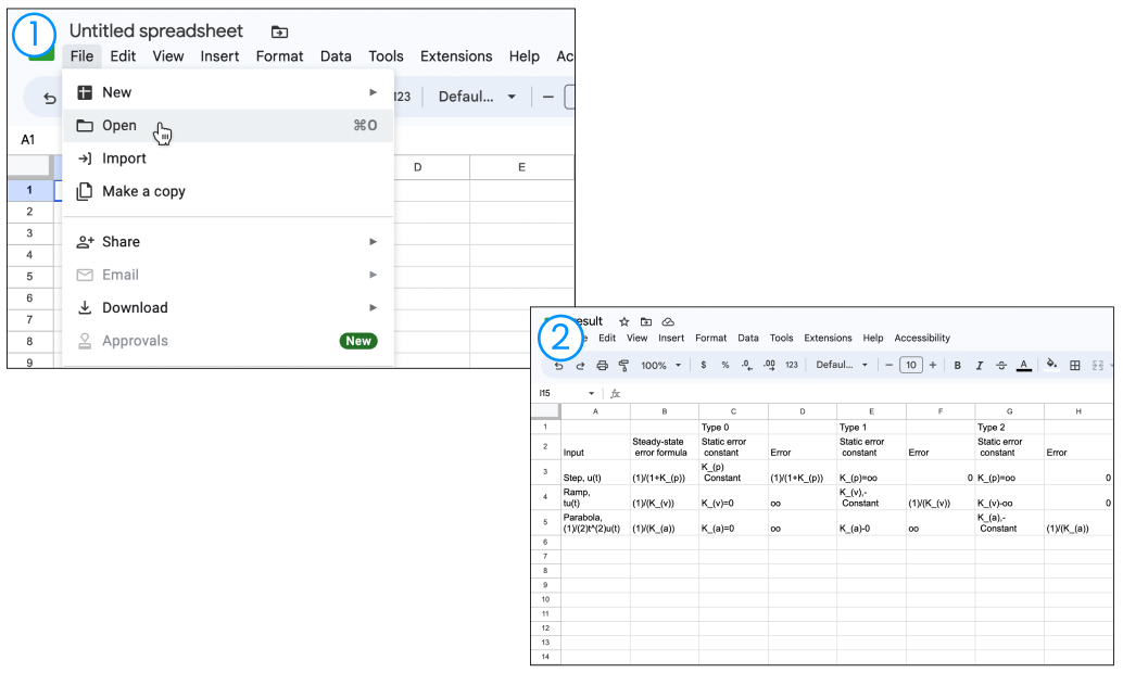 How to open a CSV file