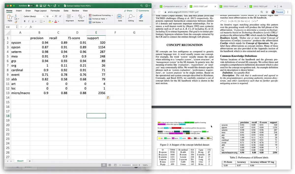 Paste the tsv data