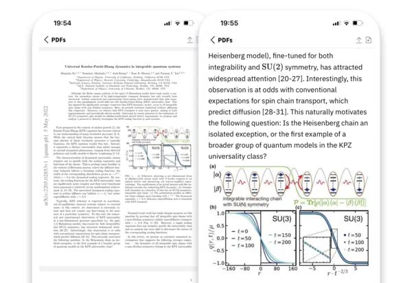 Read PDFs on mobile