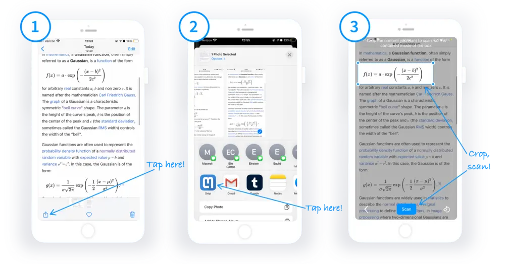 Steps for using the Photos integration on iOS